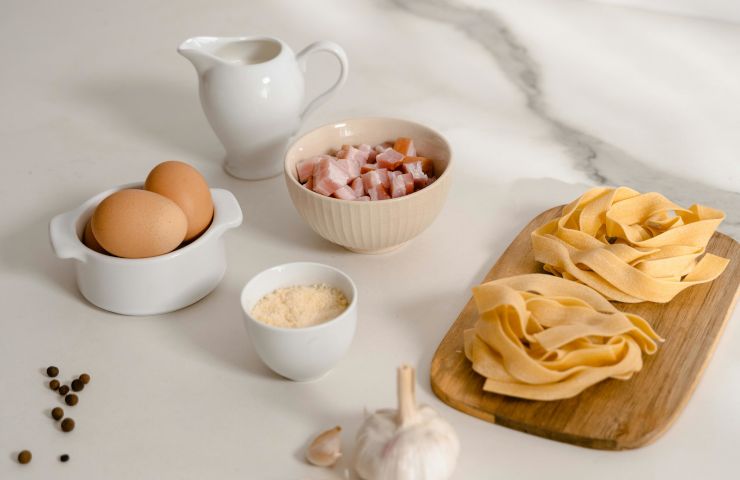 Ingredienti carbonara classica