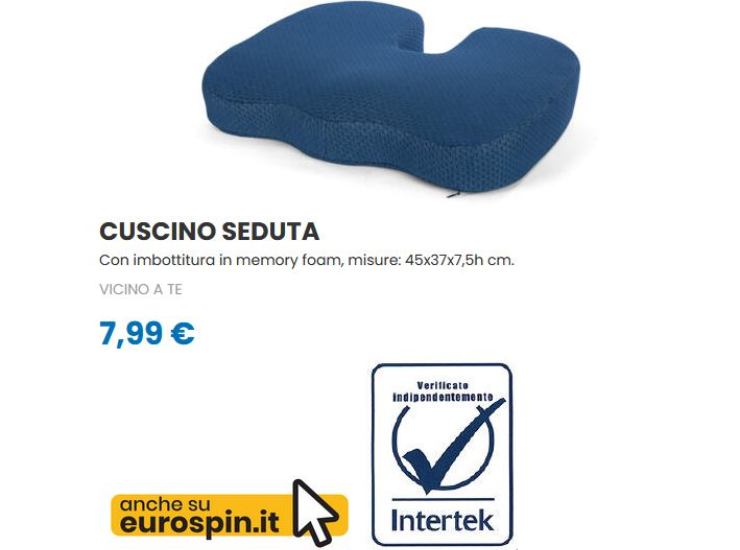 cuscino Eurospin